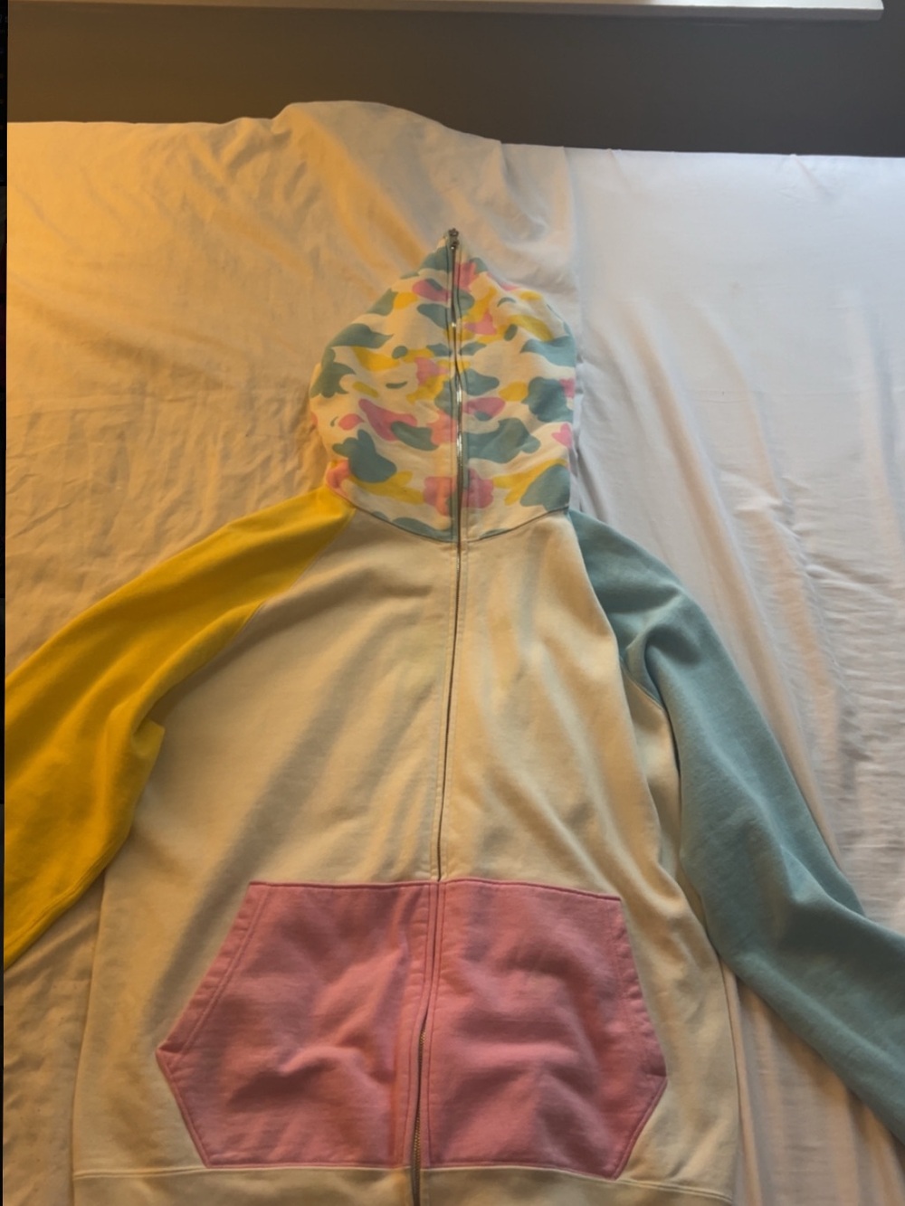 2006 Nigo Era Cotton Candy Camo Bape Hoodie